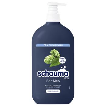 Шампунь Schauma Men Classic з хмелем 750мл