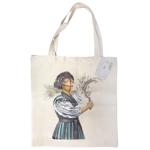 Сумка-шопер Strateg Мотанка біла 38х40см