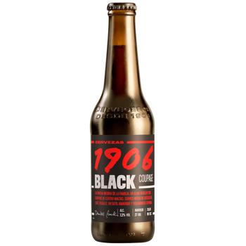 Пиво Estrella Galicia EG 1906 Black Coupage темное 7,2% 0,33л