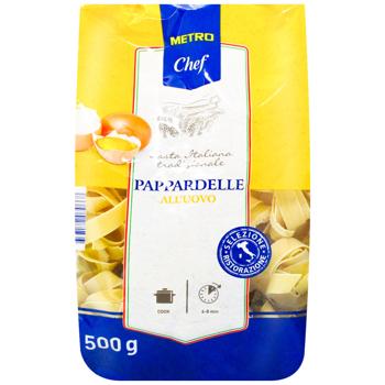 Макаронные изделия Metro Chef Pappardelle с яйцом 500г - купить, цены на METRO - фото 3