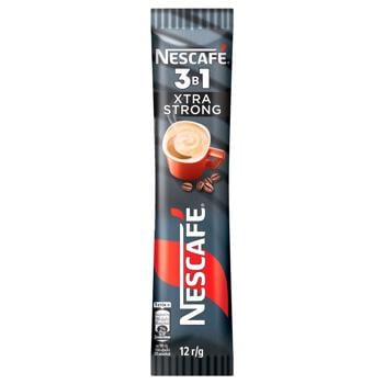 Напій кавовий NESCAFÉ® 3-в-1 Xtra Strong розчинний у стіках 12г х 53шт - купити, ціни на METRO - фото 1