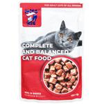 Miss Kis Veal in Sauce Wet Food for Adult Cats 100g