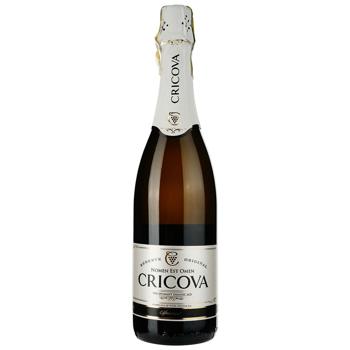 Вино ігристе Cricova біле напівсухе 0,75л - купити, ціни на Ідеал - фото 1