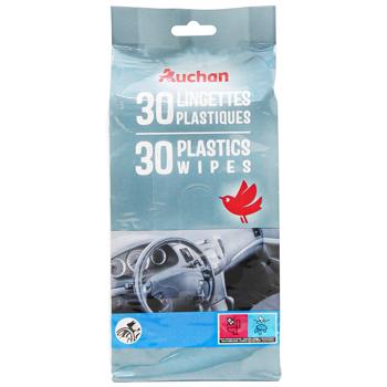 Серветка волога Auchan для салону - купити, ціни на - фото 2