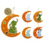 Слоник на луне 14х11см