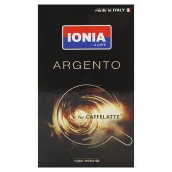 Natural ground roasted coffee Ionia Caffelatte Argento 250g Italy - buy, prices for ULTRAMARKET - photo 2