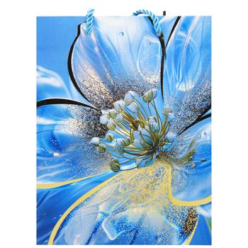 Пакет подарочный бумажный 18*23,5*8см 733S-5985 - купить, цены на КОСМОС - фото 4