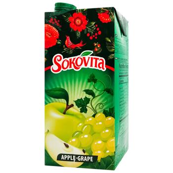 Напій соковий Соковита виноградно-яблуко 0,95л
