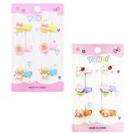 Hair Clips 6pcs 3727-12