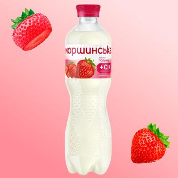 Morshynska Strawberry Flavored Non-Carbonated Drink 0.5l - buy, prices for Torba - photo 7
