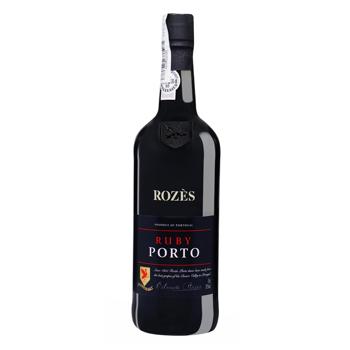 Вино Port Rozes Ruby Port High Портвейн червоне сухе кріплене 20% 0,75л - купити, ціни на NOVUS - фото 1