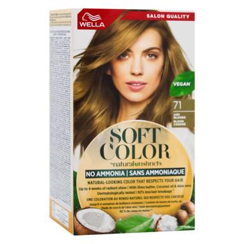Wella Soft Color Ash Blonde Hair Dye 71 - buy, prices for MegaMarket - photo 3