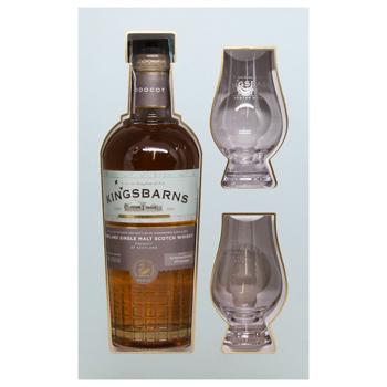 Віскі Kingsbarns Doocot 46% 0,7л та 2 склянки - купити, ціни на За Раз - фото 2