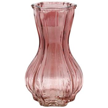 Ваза Koopman кольорове скло 12,5х20,5см в асортименті - купити, ціни на Чудо Маркет - фото 4