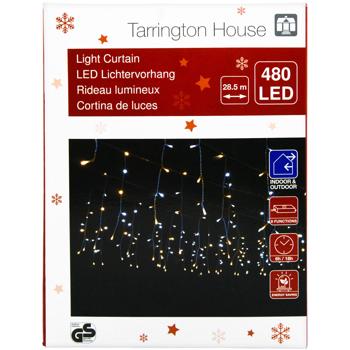 Гирлянда-занавес Tarrington House с таймером 480LED - купить, цены на - фото 4