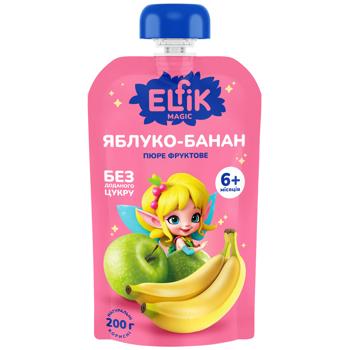 Elfik Magic Apple-Banana Puree 200g - buy, prices for COSMOS - photo 1