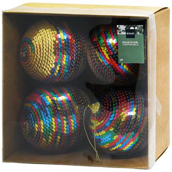 АСТ/НАБ КУЛЬ 10СМ 4ШТ ПАЄТКИ - купити, ціни на Auchan - фото 1