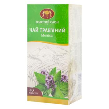 Zolotij Slon Melissa Herbal Tea 1g*25pcs - buy, prices for EKO Market - photo 1