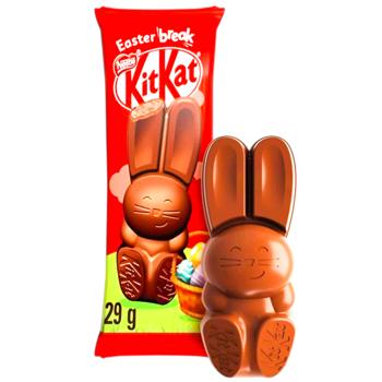 Фігурка шоколадна NESTLÉ® KITKAT® Easter Break Кролик 29г - купити, ціни на Чудо Маркет - фото 3
