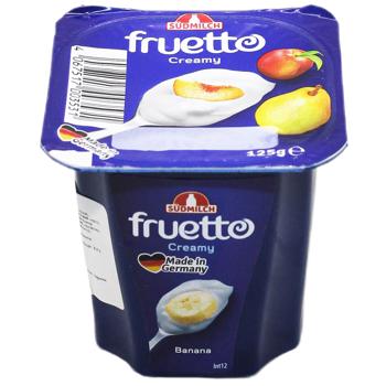 Йогурт Fruetto персик-груша-банан 4,7% 125г - купить, цены на - фото 4