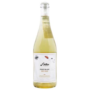 Chateau Pinot Pet-Nat Pinot Blanc Extra-Brut White Sparkling Wine 11.4% 0.75l - buy, prices for ULTRAMARKET - photo 1