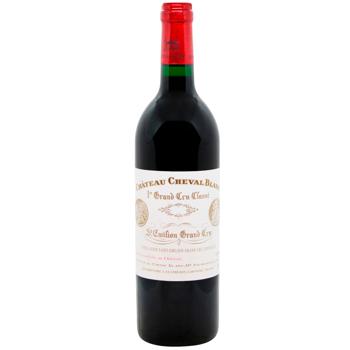 Вино Chateau Cheval Blanc красное сухое 12,5% 0,75л