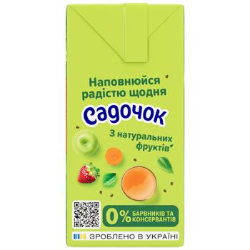 Sadochok Apple Carrot Strawberry Juice with Pulp 200ml - buy, prices for Chudo Market - photo 3