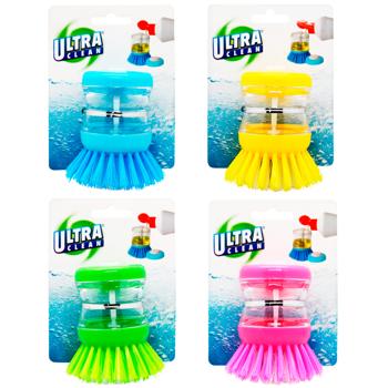 Ultra Clean Brush For Dishes With Dispenser