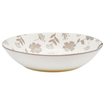 Ardesto Ravenna White-Beige Soup Plate 790ml 20cm - buy, prices for ULTRAMARKET - photo 1