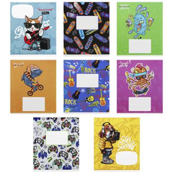 Зошит Школярик лінія 18 аркушів - купити, ціни на Auchan - фото 1