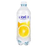 Akvile Lemon Flavored Mineral Water 0.6l