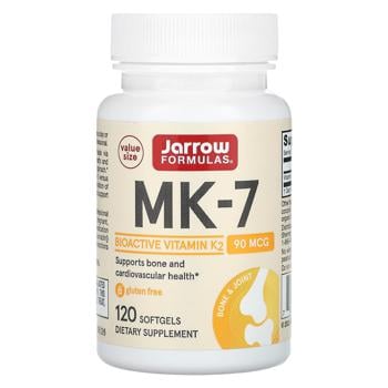 Вітамін К2, МК-7, Vitamin K2, Jarrow Formulas, 90 мкг, 120 капсул