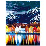 КАРТИНА ЗА НОМЕРАМИ A FANCY TOWN