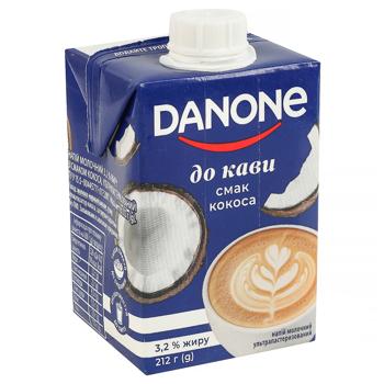 Напій молочний Danone До кави  зі смаком кокоса 3,2% 212г - купити, ціни на КОСМОС - фото 2