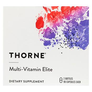 Мультивитамины Thorne Research Multi-Vitamin Elite 2 банки по 90 капсул - купить, цены на Biotus - фото 2