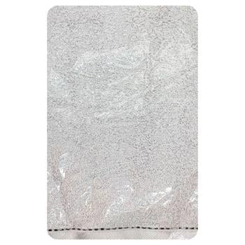 Рушник Dina.Me New Germany махровий попелястий 50*90см 600 г/м2 - купити, ціни на Таврія В - фото 1