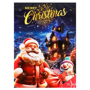 Baron Merry Christmas Advent Calendar 75g - buy, prices for - photo 6