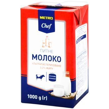 Metro Chef Milk 3.2% 1l