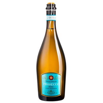 Вино ігристе Villa Italia Prosecco Frizzante біле сухе 10,5% 0,75л - купити, ціни на Епіцентр FOOD - фото 1