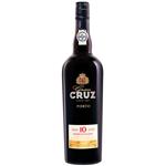 Вино Porto Gran Cruz 10yo червоне кріплене 19% 0,75л