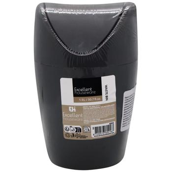 Відро для сміття Excellent Houseware 1,5л в асортименті - купити, ціни на Auchan - фото 4