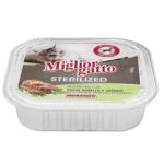 Корм вологий Miglior Gatto з куркою, ягням та овочами для стерилізованих котів 100г