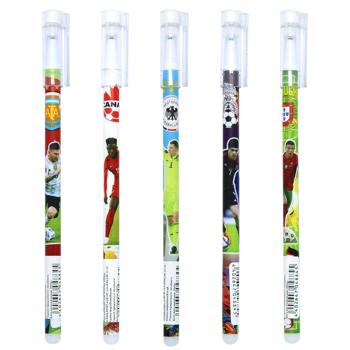 Ручка гелева Football пиши-стирай синяя 0,5мм в асортименті - купити, ціни на ULTRAMARKET - фото 1