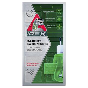 Пластины от комаров Irex 10шт - купить, цены на Восторг - фото 1