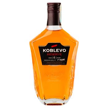 Бренді Koblevo Reserve V.S.O.P. 5 років 40% 250мл - купити, ціни на AlcoHub - фото 1