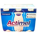 Actimel Sweet Sour Milk Product 1.5% 100g x 6pcs