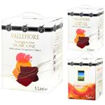 Вино Vallefiore Sangiovese Rubicone червоне сухе 11% 5л