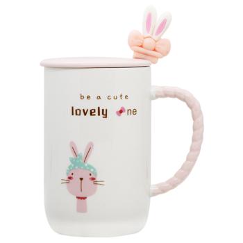 Чашка керамічна Зайчик 380мл - купити, ціни на МегаМаркет - фото 3