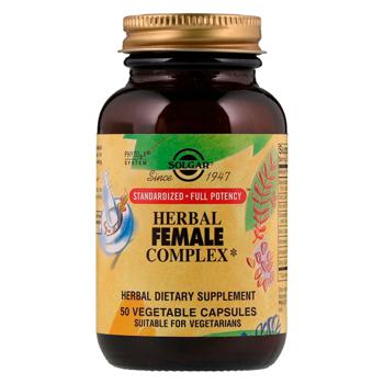 Solgar Herbal Female Complex 50 capsules - buy, prices for Biotus - photo 1