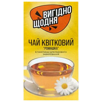 Vyhidno Shchodnia Chamomile Flower Tea 1g*20pcs - buy, prices for Chudo Market - photo 2